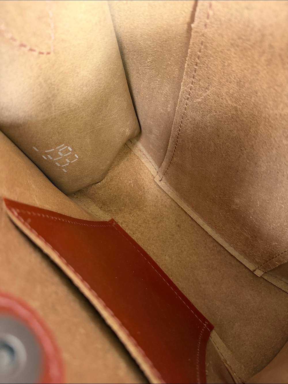 Portland Leather Lola Crossbody Tote- Madrone - Picture 12 of 16